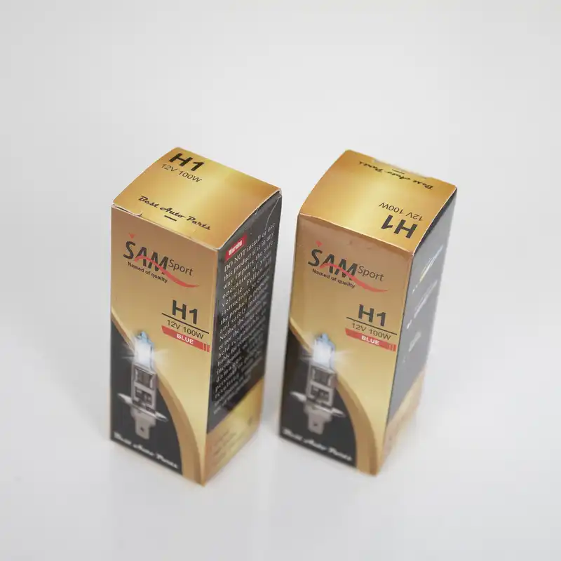 لامپ خودرو سام مدل 100W کد -H1 -ICE بسته دو عددی