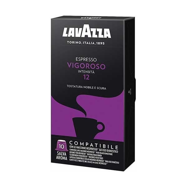 کپسول قهوه ویگوسو لاواتزا بسته 10 عددی