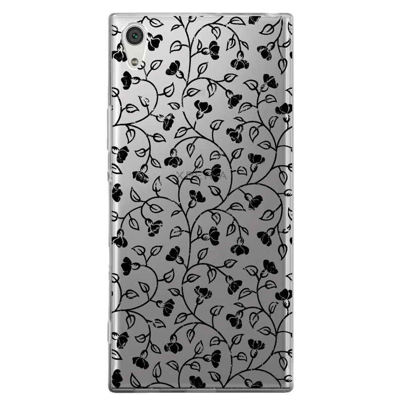 کاور مگافون طرح گل مدل C42-B مناسب برای گوشی موبایل سونی Xperia XA1 ULTRA    