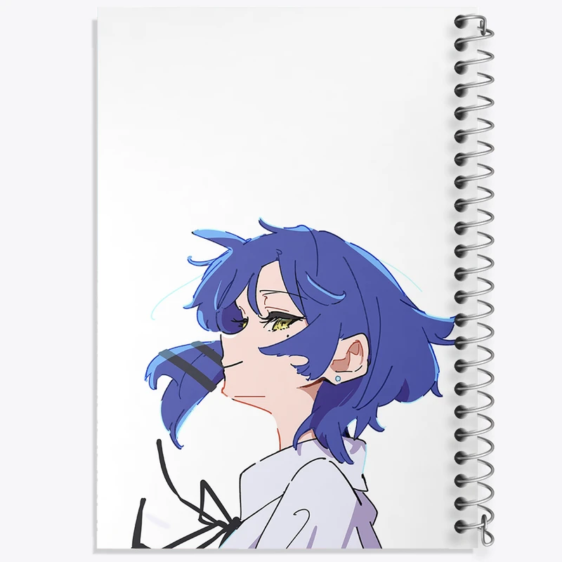 دفتر شطرنجی 50 برگ خندالو مدل ریو انیمه بوچی راک کد 31242