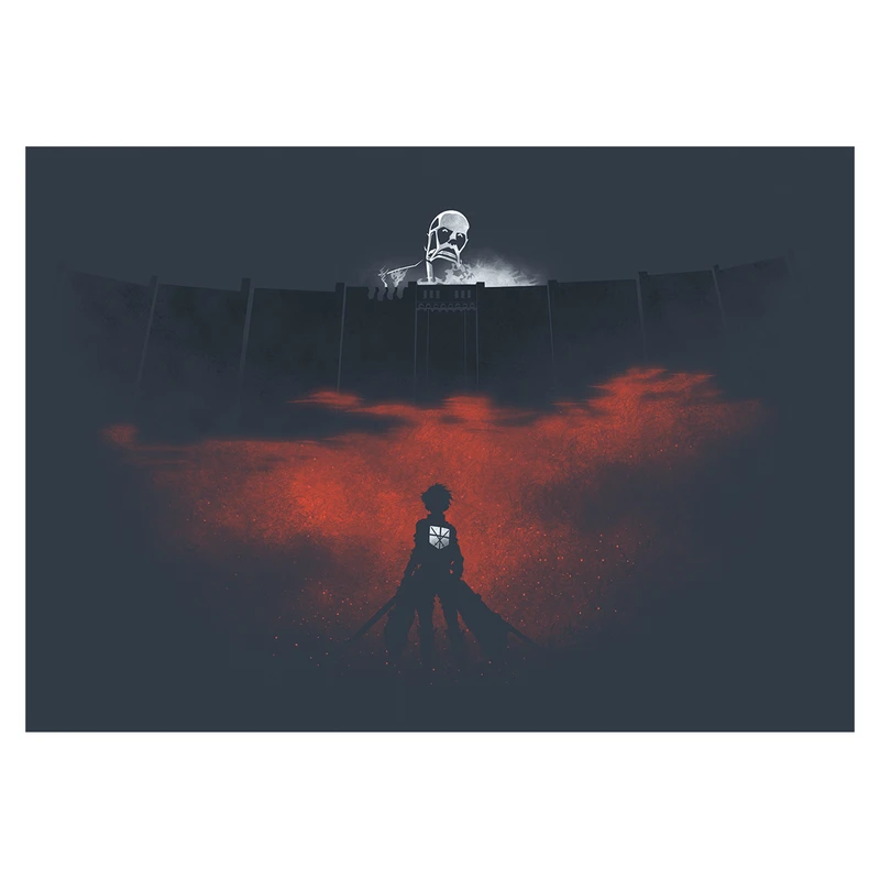 پوستر طرح حمله به تایتان کد Attack On Titan-738