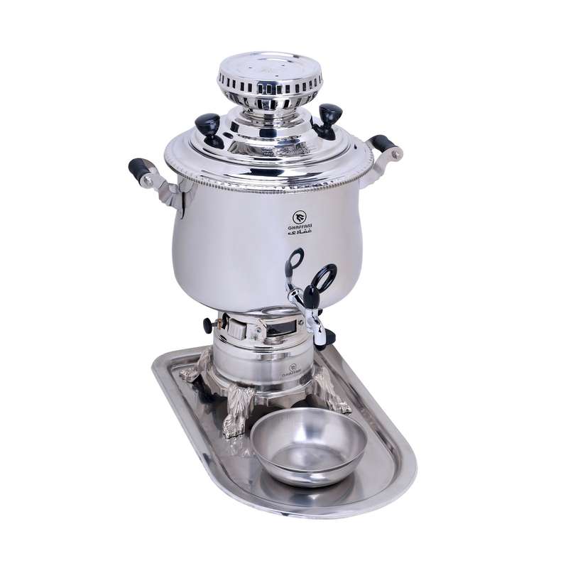 سرویس سماور گازی 3 پارچه لوکسیران مدل سوپردان ظرفیت 6 لیتر سرویس سماور گازی 3 پارچه لوکسیران مدل سوپردان ظرفیت 6 لیتر