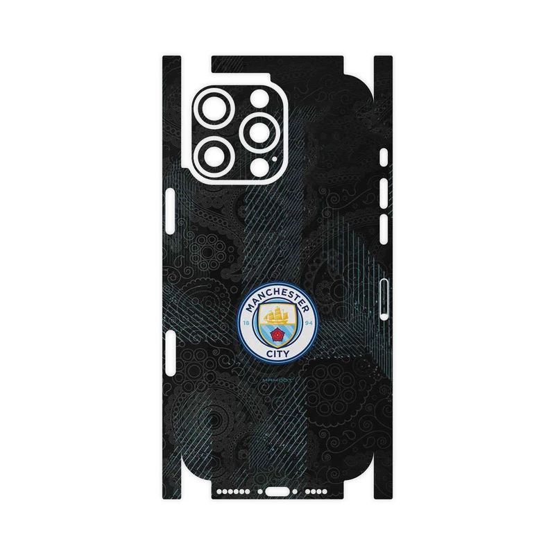 برچسب پوششی ماهوت مدل Manchester_City-FullSkin مناسب برای گوشی موبایل اپل iPhone 16 Pro Max