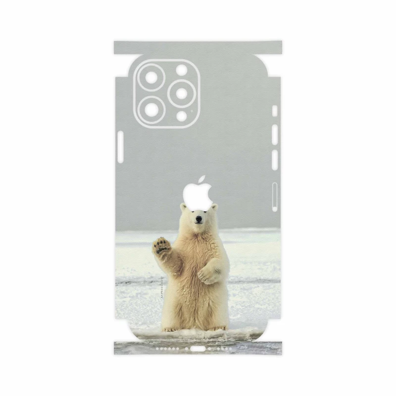 برچسب پوششی ماهوت مدل Polar-bear-FullSkin مناسب برای گوشی موبایل اپل iPhone 13 Pro Max