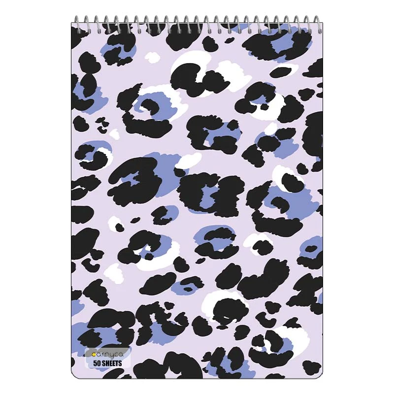 دفتر نقاشی 50 برگ سیمی کارنیکا طرح پترن پوست Animal Pattern کد 66130