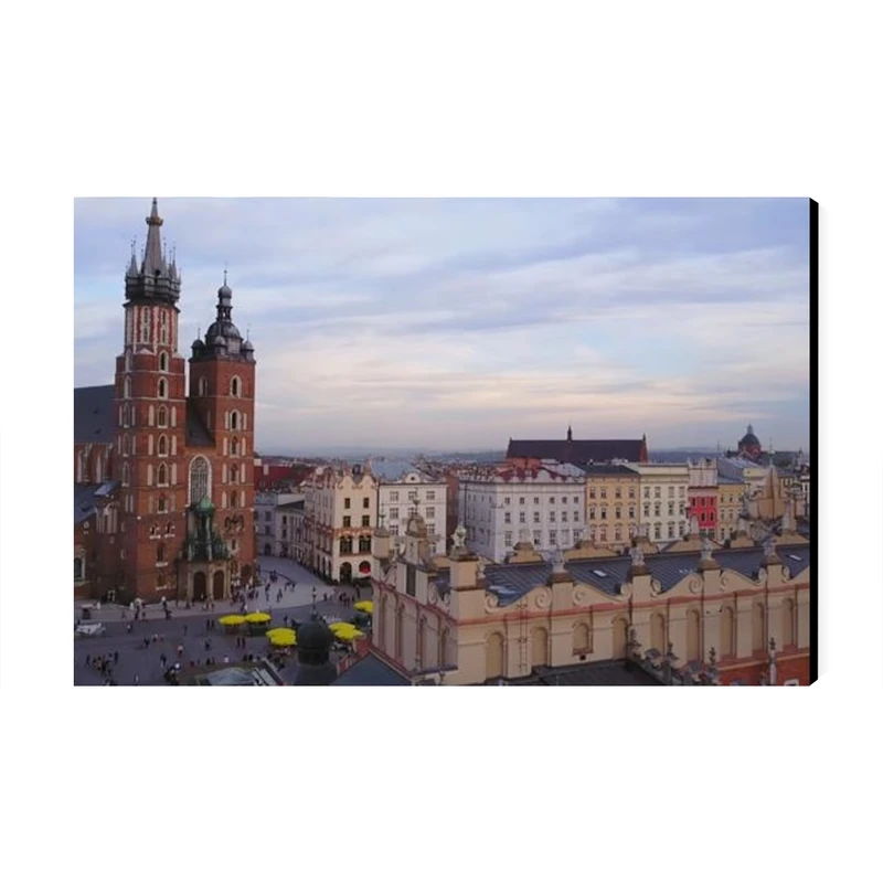 تابلو شاسی عرش طرح گردشگری لهستان مدل شهر تاریخی کراکوف کد As5835