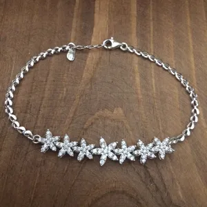 دستبند نقره زنانه  کد 3040