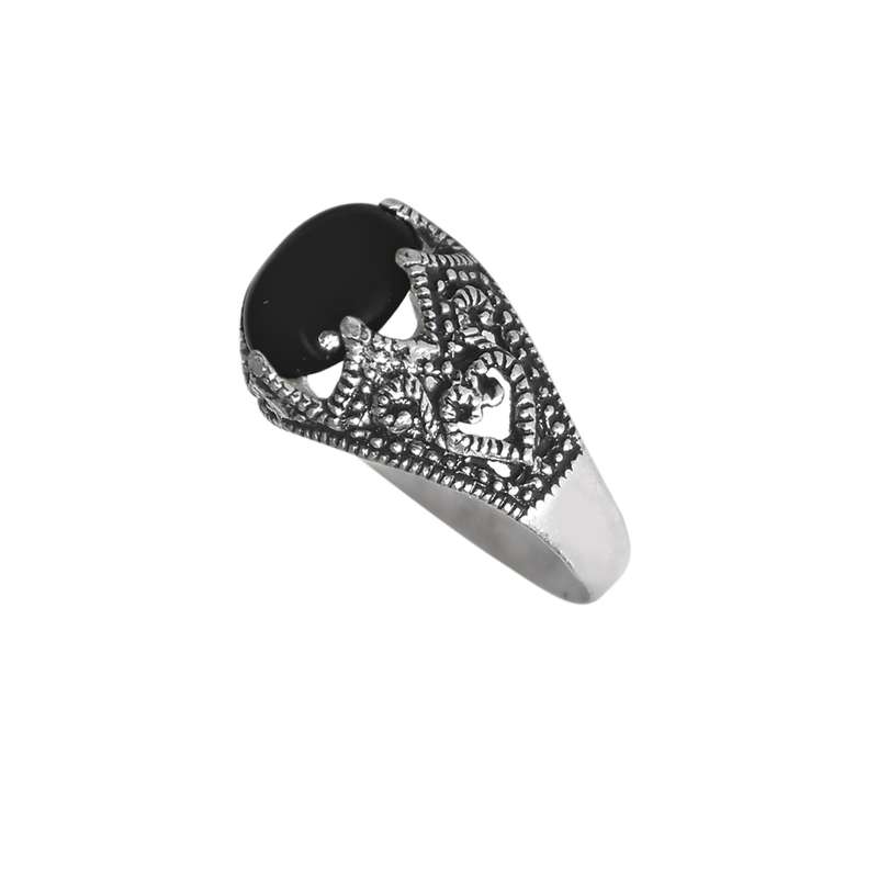 انگشتر نقره پسرانه نقره جات لطفی مدل عقیق کد ANMS032E02 انگشتر نقره پسرانه نقره جات لطفی مدل عقیق کد ANMS032E02