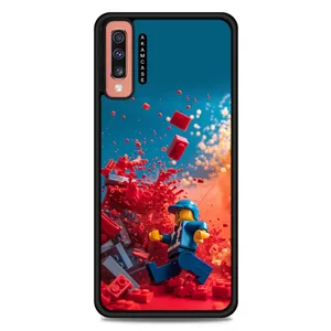 AKAM AMC-WSGA70-LEGO-27 Cover For Samsung Galaxy A70