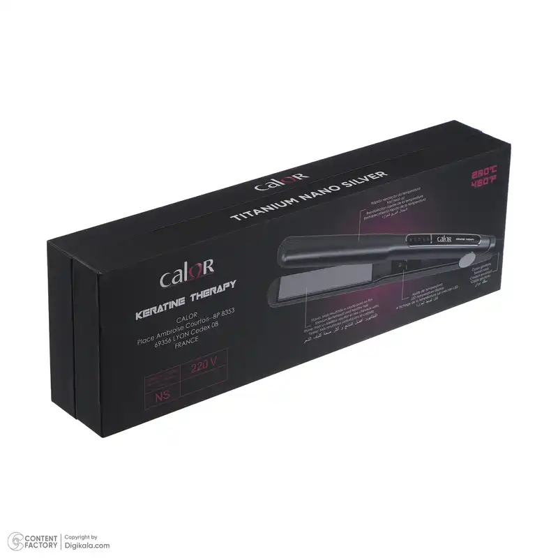 اتو و حالت دهنده ی مو کالور مدل 480