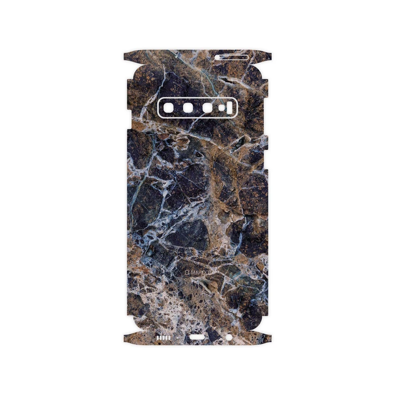برچسب پوششی ماهوت مدل Earth-White-Marble-FullSkin مناسب برای گوشی موبایل سامسونگ Galaxy S10