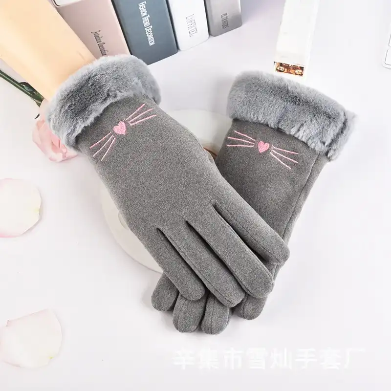 دستکش زنانه مدل قلب کد 204