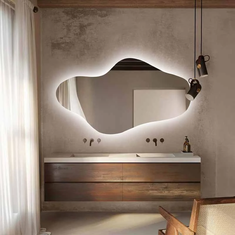 آینه سرویس بهداشتی الف طرح سانا کد BO-90-70