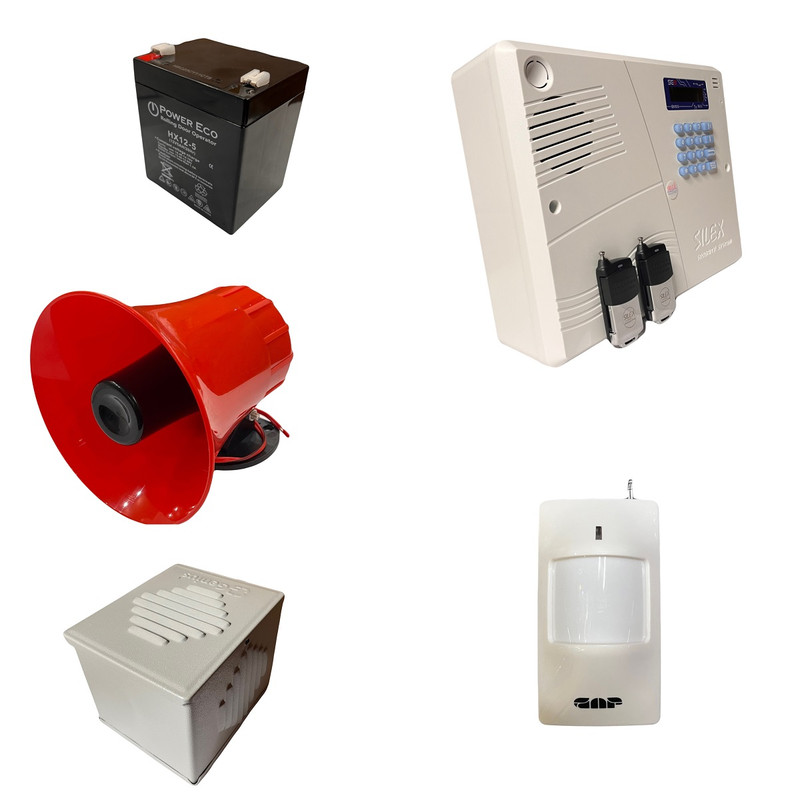 سیستم امنیتی دزدگیر بیسیم سایلکس مدل SG8-S