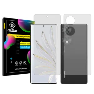 Arka Glass Tough model transparent screen protector suitable for Honor 70 mobile phone along with the back of the phone protector