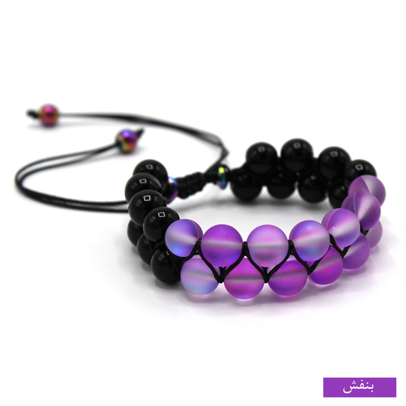 دستبند زنانه مدل مون استون و انیکس