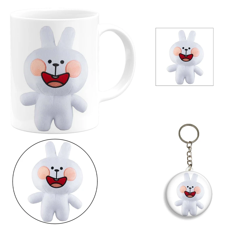 ست هدیه ماگ مدل عروسک آروچی کروچی طرح کیوت کد A2