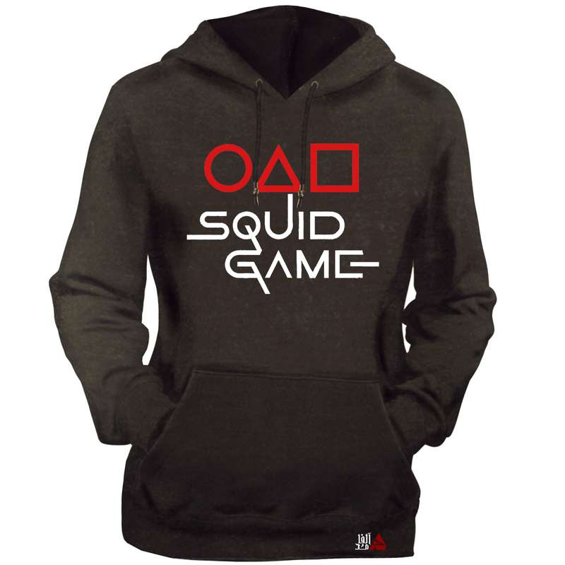هودی زنانه مدل SQUID GAME کد T14 رنگ نوک مدادی