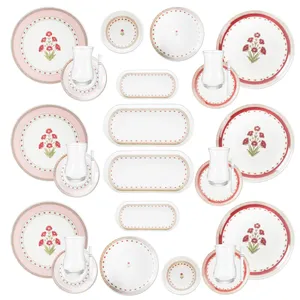 سرویس صبحانه‌خوری 32 پارچه 6 نفر انگلیش هوم مدل CLOVES32