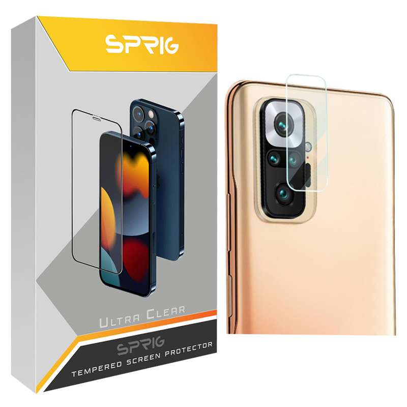 محافظ لنز دوربین اسپریگ مدل LNSP مناسب برای گوشی موبایل شیائومی Redmi Note 10 Pro