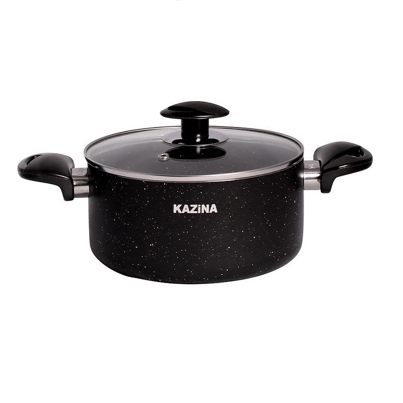 قابلمه تفلون ، گرانیت کازینا مدل KA26STG سایز 26