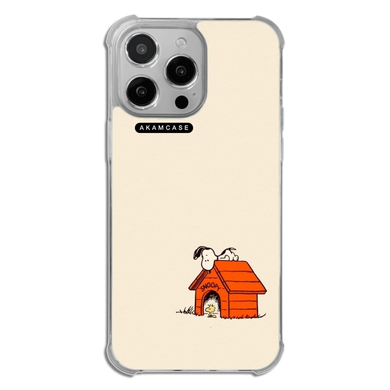 کاور آکام مدل AMCWTA14PROMAX-SNOOPY7 مناسب برای گوشی موبایل اپل iPhone 14 Pro Max