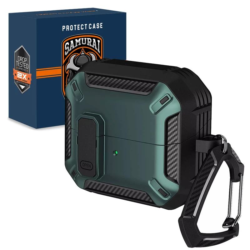 کاور سامورایی مدل Quad-23 مناسب برای کیس هدفون سامسونگ Galaxy Buds 3 Pro / Buds 3