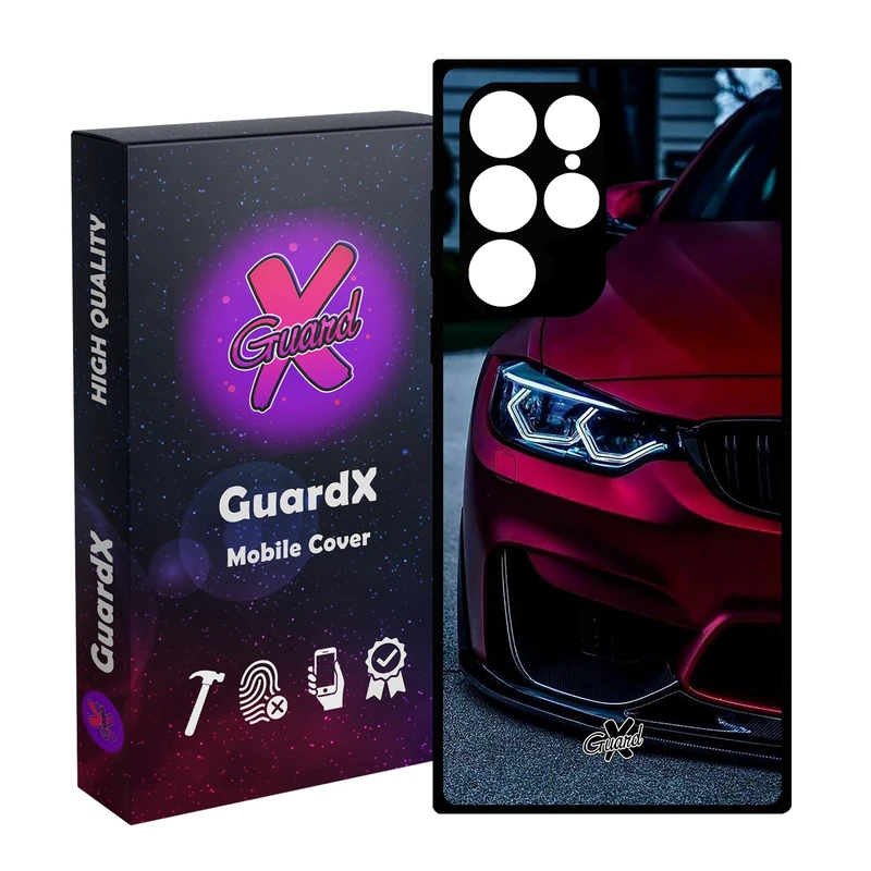 کاور گارد ایکس طرح BMW مدل Glass10298 مناسب برای گوشی موبایل سامسونگ Galaxy S23 Ultra