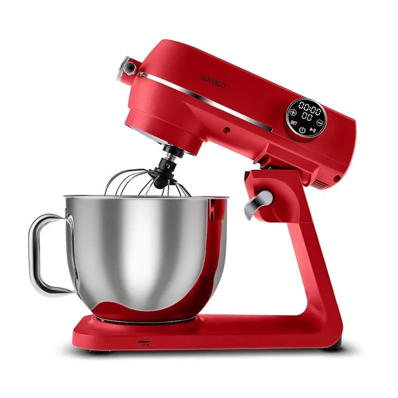 همزن کاسه‌دار 7 لیتری کاراجا مدل Multichef Artisan Digital Ekran Döküm 1800W