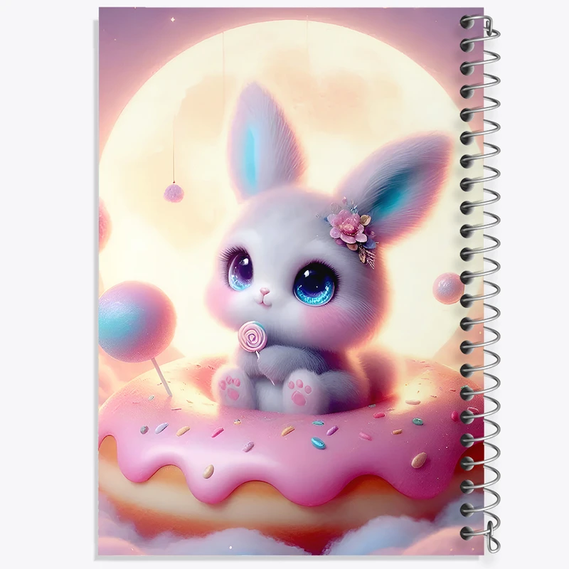 دفتر نقاشی 50 برگ خندالو طرح خرگوش کیوت کد F5331