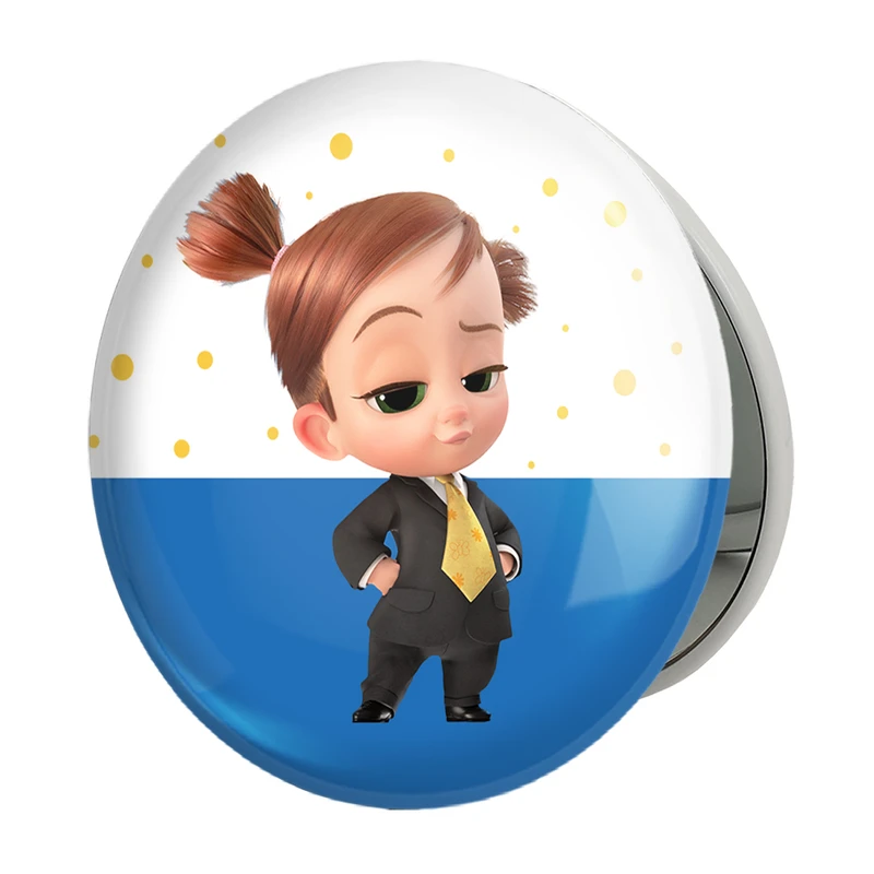 آینه جیبی خندالو طرح بچه رئیس Boss Baby مدل تاشو کد 12530 