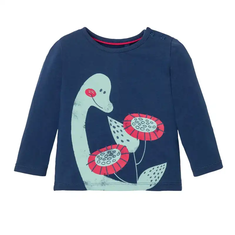 تی شرت آستین بلند نوزادی لوپیلو مدل پنبه ای کد 8103686