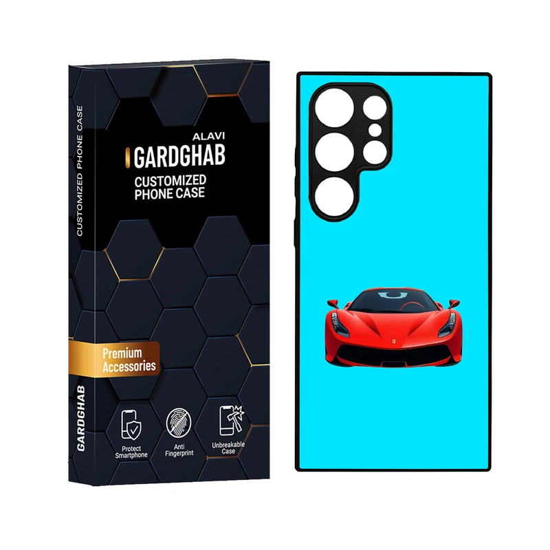 کاور گارد قاب علوی مدل دور ژله ای مناسب برای گوشی موبایل سامسونگ Galaxy S24 Ultra