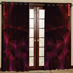پرده مدل مخمل پانچی کد 2406 سایز 140x280 سانتی متر