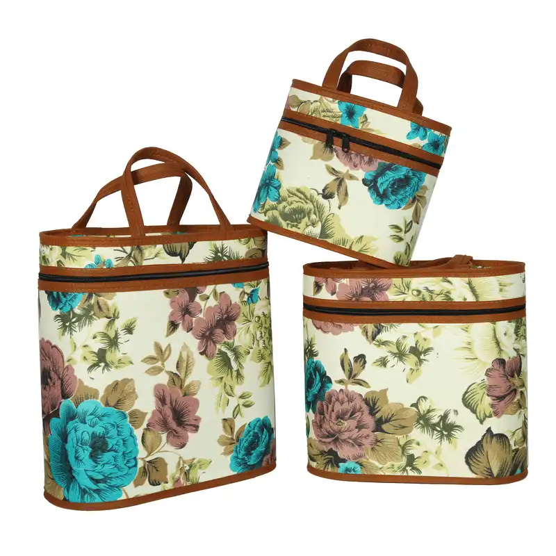 ساک پیک نیک مدل گل ها  مجموعه 3 عددی