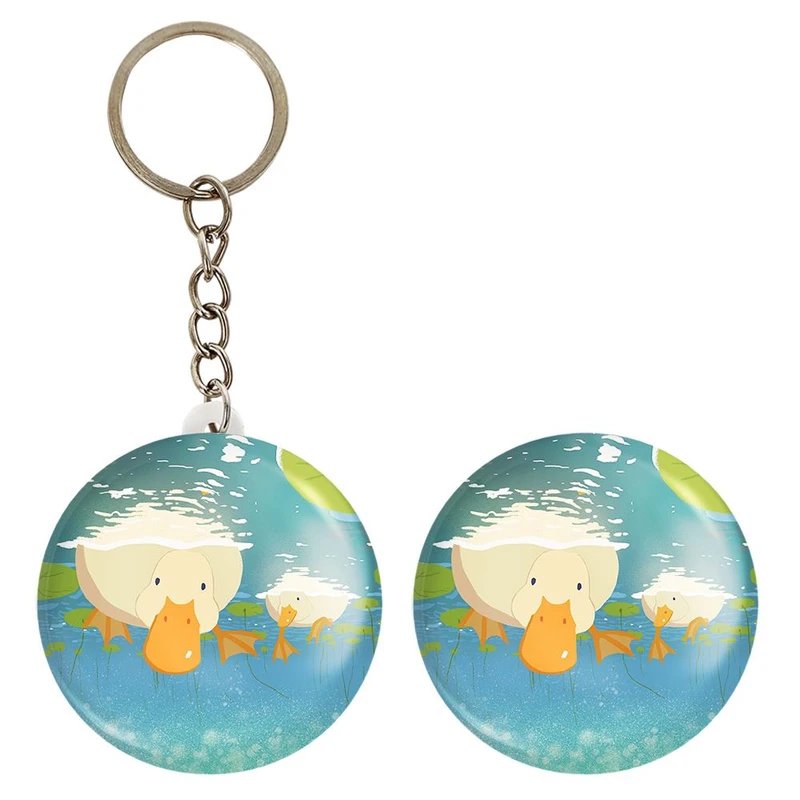 پیکسل خندالو مدل اردک های خنگ کد 29225 به همراه جاکلیدی