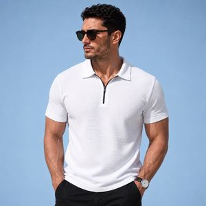 پولوشرت آستین کوتاه یقه برگردان مردانه سارزی مدل 2M.a.r.a.C-zi.p-m.kh.f
