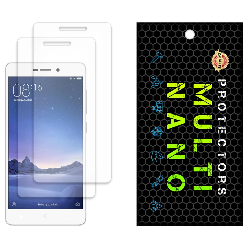 محافظ صفحه نمایش مات مولتی نانو مدل X-S2M مناسب برای گوشی موبایل شیائومی Redmi 3S بسته دو عددی