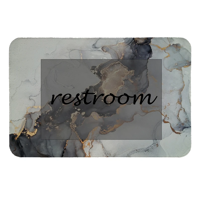 پادری  طرح Restroom کد 8707 سایز 110×80 سانتی متر