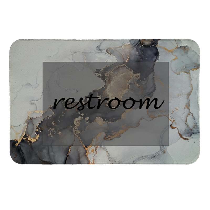    پادری  طرح Restroom کد 8707 سایز 50 × 70 سانتی متر