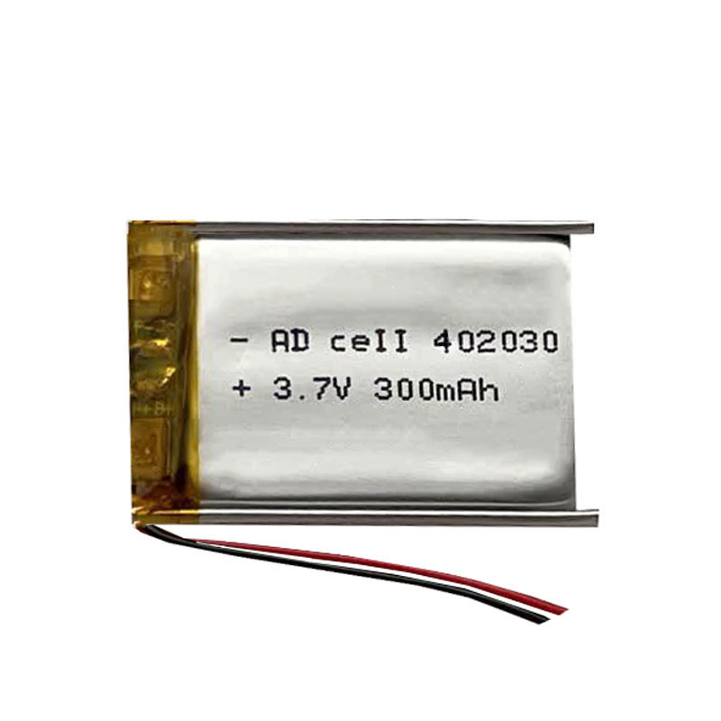 باتری لیتیومی کد 402030 ظرفیت 300 میلی آمپر ساعت