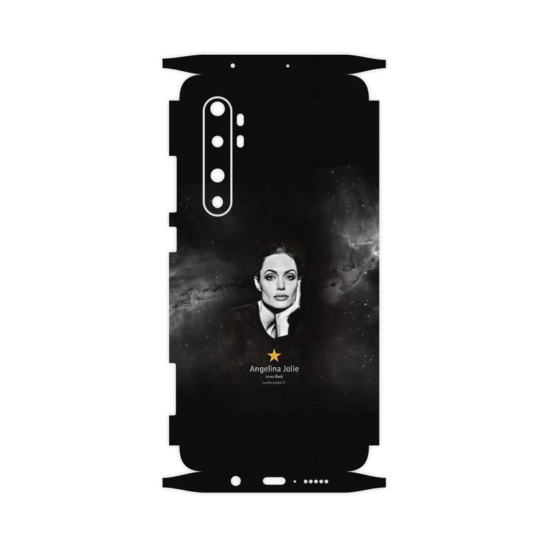 برچسب پوششی ماهوت مدل Angelina Jolie-FullSkin مناسب برای گوشی موبایل شیائومی Mi Note 10 Lite