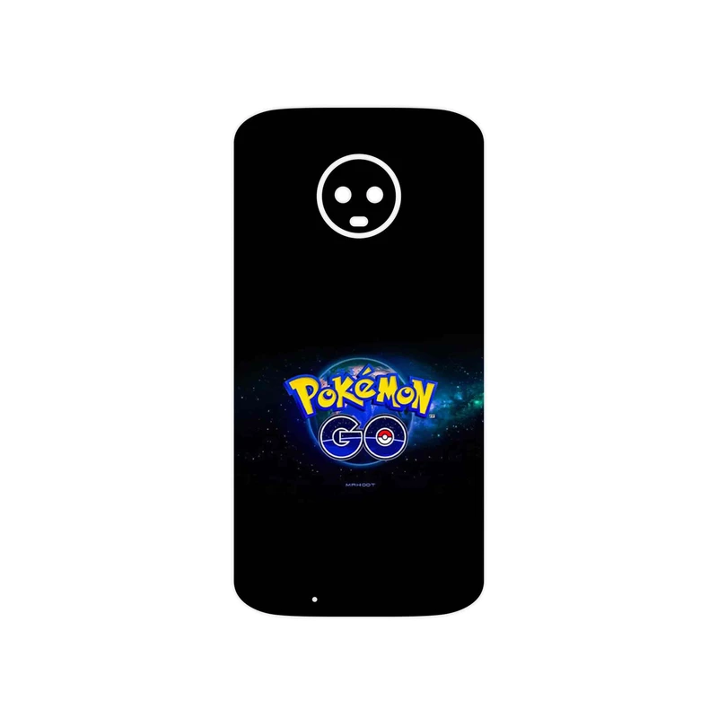 برچسب پوششی ماهوت مدل Pokemon Go Game Series مناسب برای گوشی موبایل موتورولا Moto G6