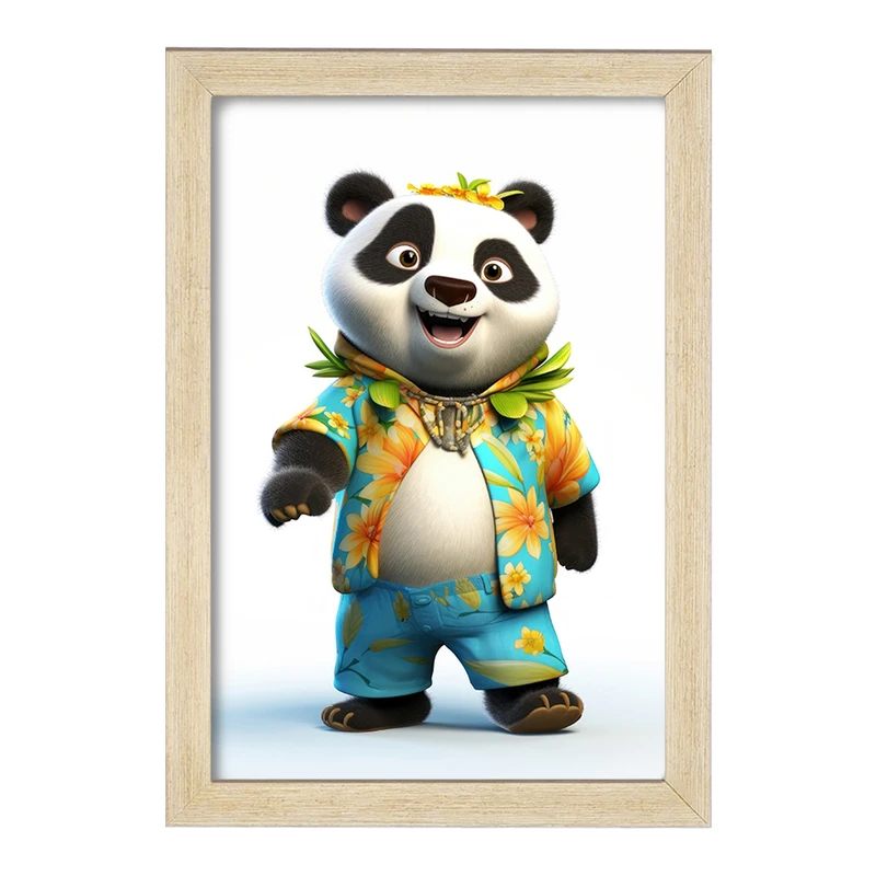 تابلو خندالو مدل پاندا کیوت کد F2568