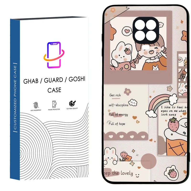 کاور قاب گارد گوشی طرح فانتزی کد 06 - TPU مناسب برای گوشی موبایل شیائومی Redmi Note 9s / Note 9 pro