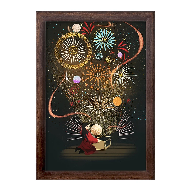 تابلو خندالو طرح جعبه ی جادویی کد F4902