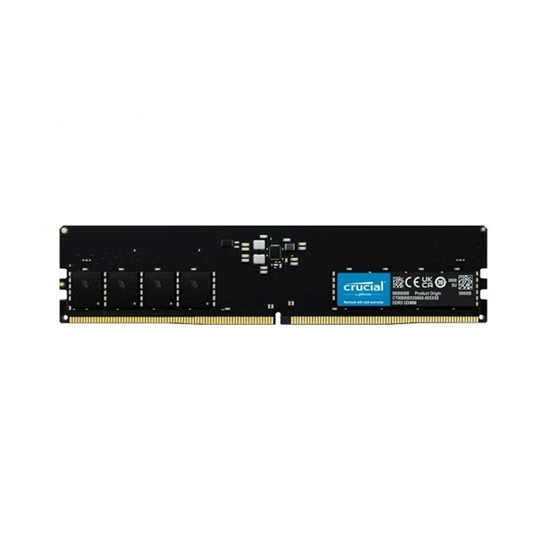 رم دسکتاپ 32 گیگابایت DDR5 تک کاناله 5600 مگاهرتز کروشیال مدل UDIMM با تایمینگ CL46