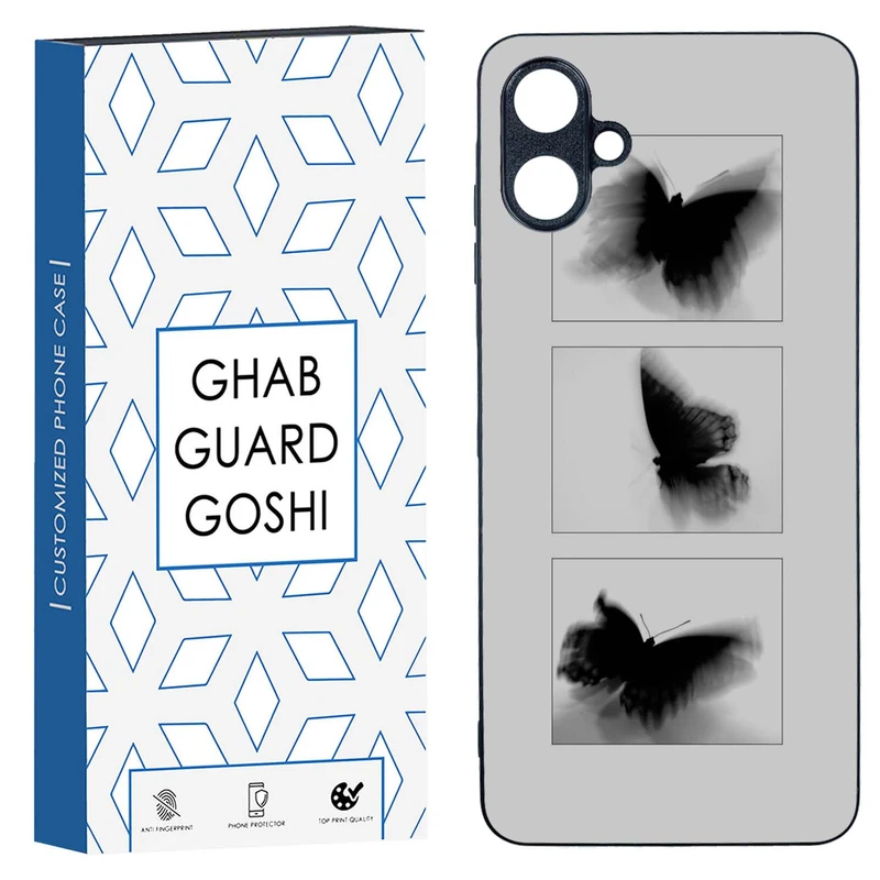 کاور قاب گارد گوشی طرح پروانه کد TPU-178 مناسب برای گوشی موبایل سامسونگ  Galaxy A06