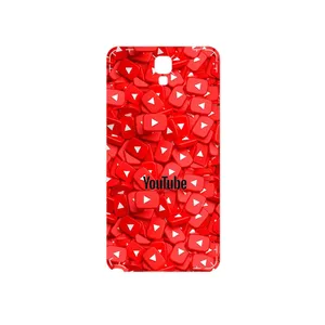 MAHOOT Youtube Cover Sticker for Samsung Galaxy Note 3 Neo