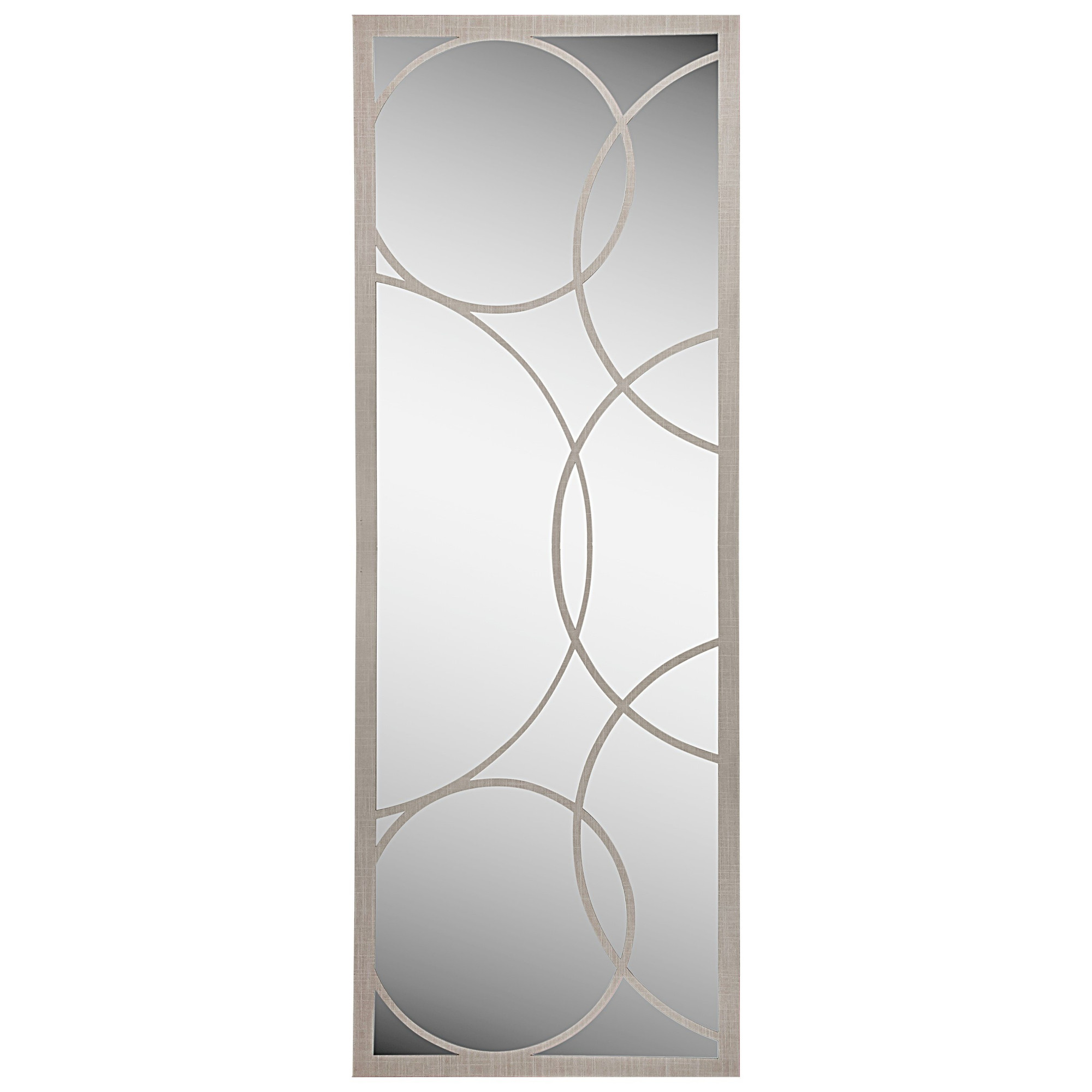 آینه سرویس بهداشتی الف مدل نیم قد کهکشان